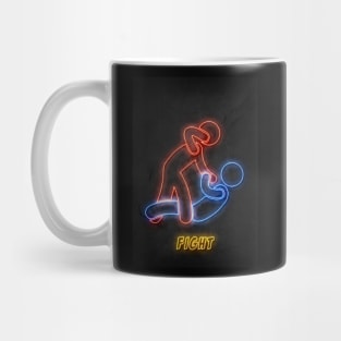 Fight Neon Mug